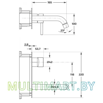 Смеситель Maxonor Pure Life PL7287-9 картинка 5